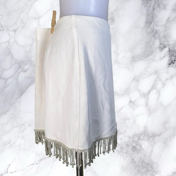 MAJORELLE Aurora Mini Skirt in Champagne - Picture 4 of 8